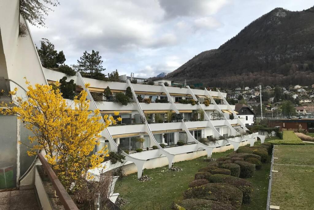 Chez Jacques - Terrasse Avec Vue Lac Et Montagne آنسي المظهر الخارجي الصورة